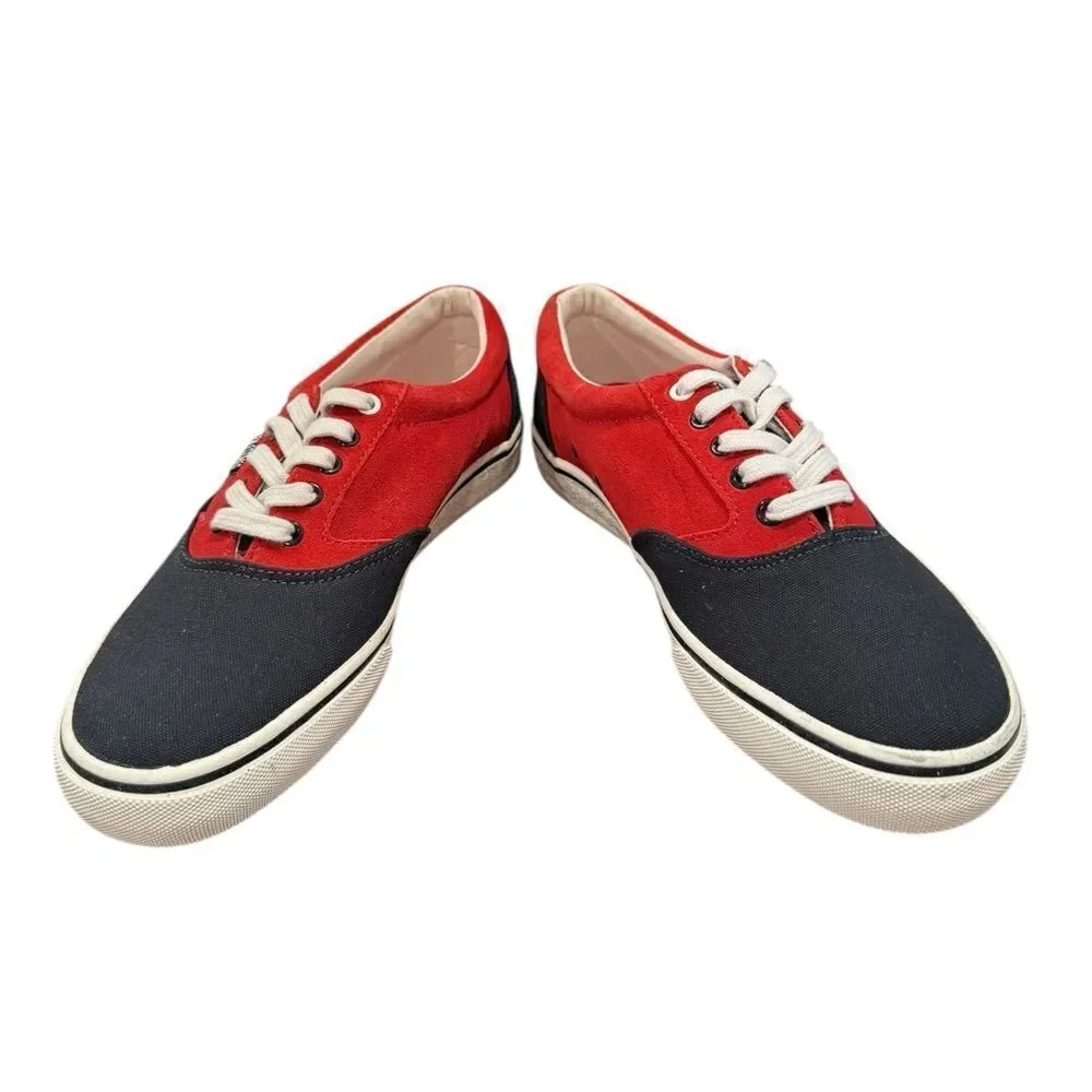 NEW Iron Fist Black Red Canvas Men's Tennis Shoes Sneakers  40 7